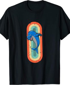 Funny Orca Retro vintage Style Killer Whale T-Shirt