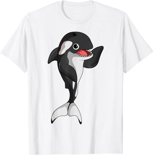 Orca Lover Whale Kids Girls Boys T-Shirt