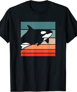 Orca Retro Style Vintage T-Shirt