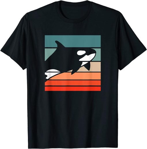 Orca Retro Style Vintage T-Shirt