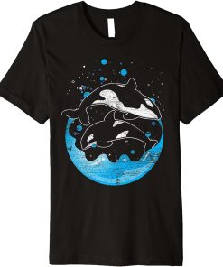 Ocean Animal Lover Killer Whale Lover Orca Premium T-Shirt