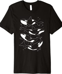 Animal Lover Whale Ocean Animal Killer Whale Orca Premium T-Shirt